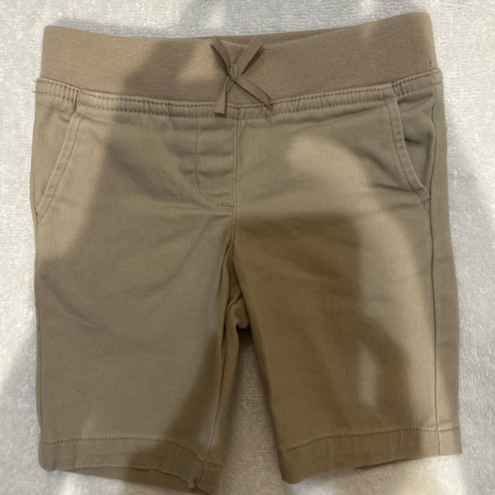 School uniform- Nautica tan shorts 3T